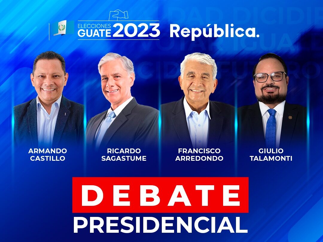 Primer Debate Presidencial de cuatro candidatos a la Presidencia de la